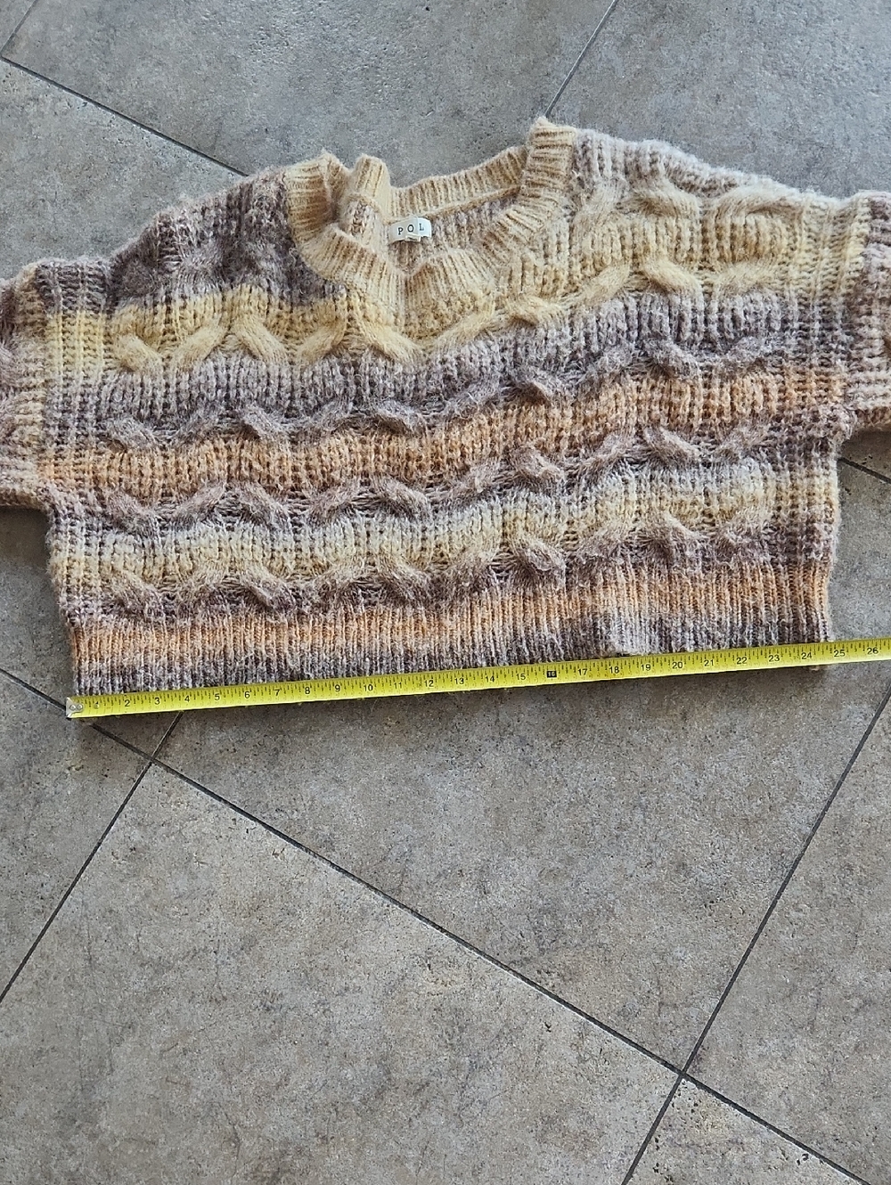 POL..Cable Knit Sweater - Picture 7 of 12